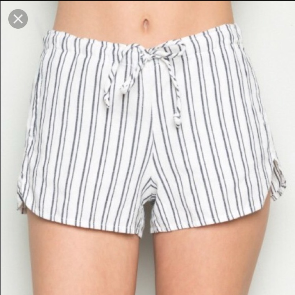 Striped brandy Melville shorts